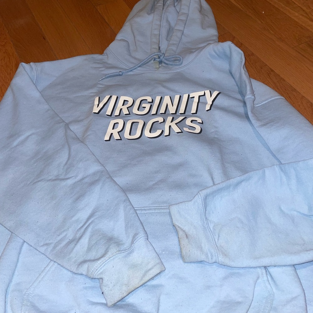 Virginity Rocks Hoodie